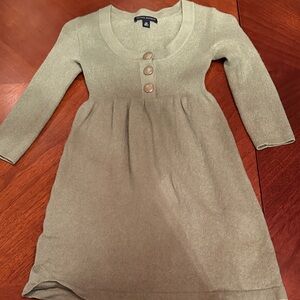 Banana Republic Green Mini Dress - XS